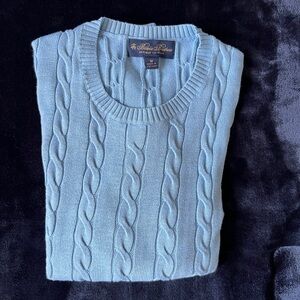 Brooks Brothers cable knit sweater